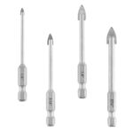 Shreyansh 4 PCS Professional Ceramic Glass And Tile Drill Bit