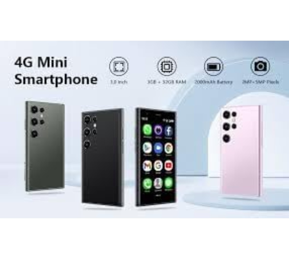 SOYES XS16 Android 10.1 Full HD Display Mini Smartphone - Image 2