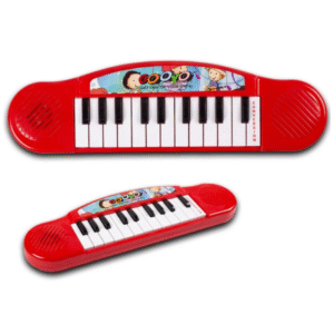 Battery Operated Multi-Functional Portable Organ/Piano/Keyboard Musical Toy for Kids/Babies/Girls/Boys/Gifts | Red Color, Power Source: 2xAA Battery (Not Included)
