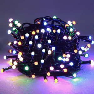 BDAE 40 LED Power Pixel Serial String/Fairy Light | Plug Sourced | Suitable for Home & Outdoor Decoration, Diwali, Christmas, Wedding, Party, Festival (Pack of 1, Multicolour)