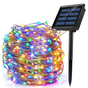SC Waterproof Solar Powered LED String Light For Outdoor Decoration 120 Led'S - 12 Meter (Multicolour)