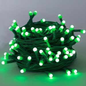 BDAE 40 LED Power Pixel Serial String/Fairy Light | Plug Sourced | Suitable for Home & Outdoor Decoration, Diwali, Christmas, Wedding, Party, Festival (Pack of 1, Green)