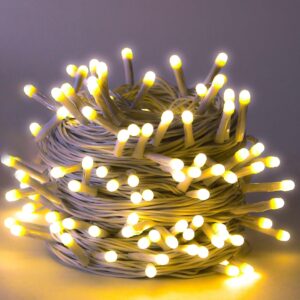 BDAE 40 LED Power Pixel Serial String/Fairy Light | Plug Sourced | Suitable for Home & Outdoor Decoration, Diwali, Christmas, Wedding, Party, Festival (Pack of 1, Warm White)